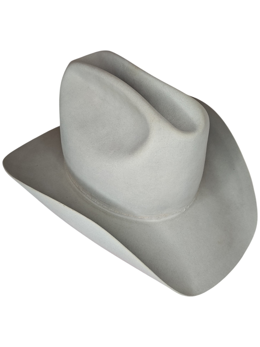 Vintage Resistol Las Vegas Self Conforming Gray 7 1/4 Cowboy Hat